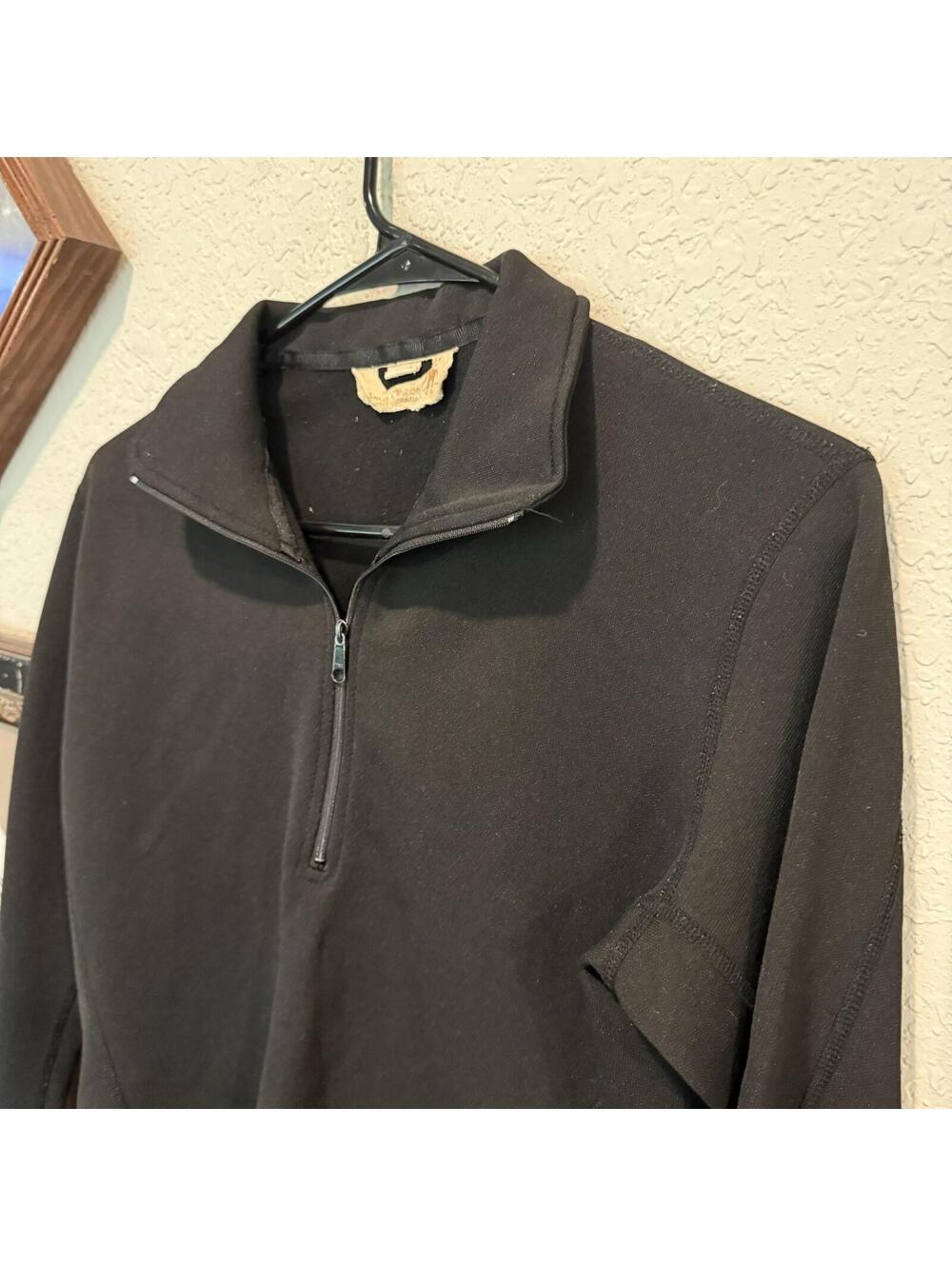 Vintage 90s/00s RARE Smartwool Women’s XS Classic Thermal Merino 1/4 Zip Sweater - Picture 3 of 6